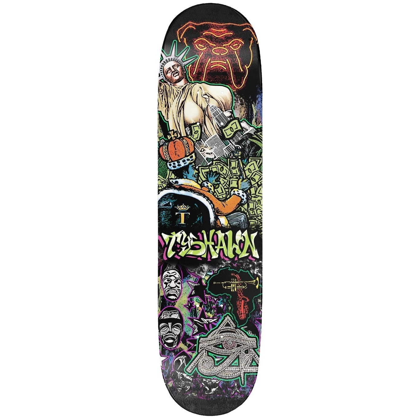 King skateboards Nakel 8.25 デッキ KING SKATEBOARDS NA-KEL SMITH - DOVES DECK 8.25/8.38/8.5