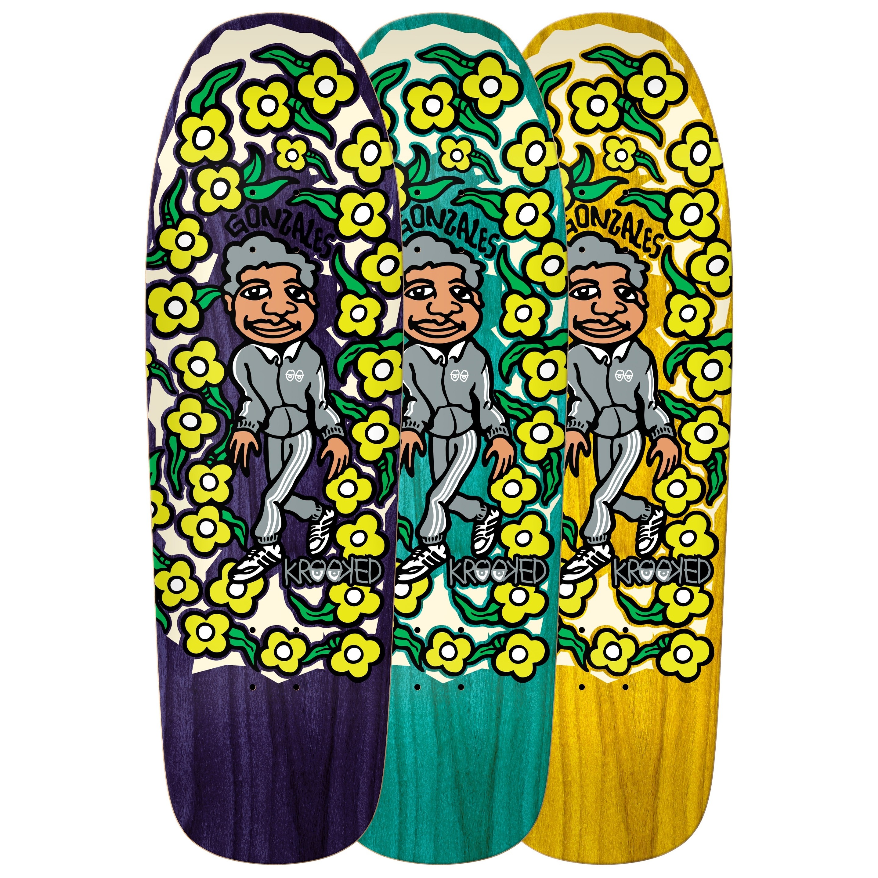 Krooked gonz sweatpants deck Clearance