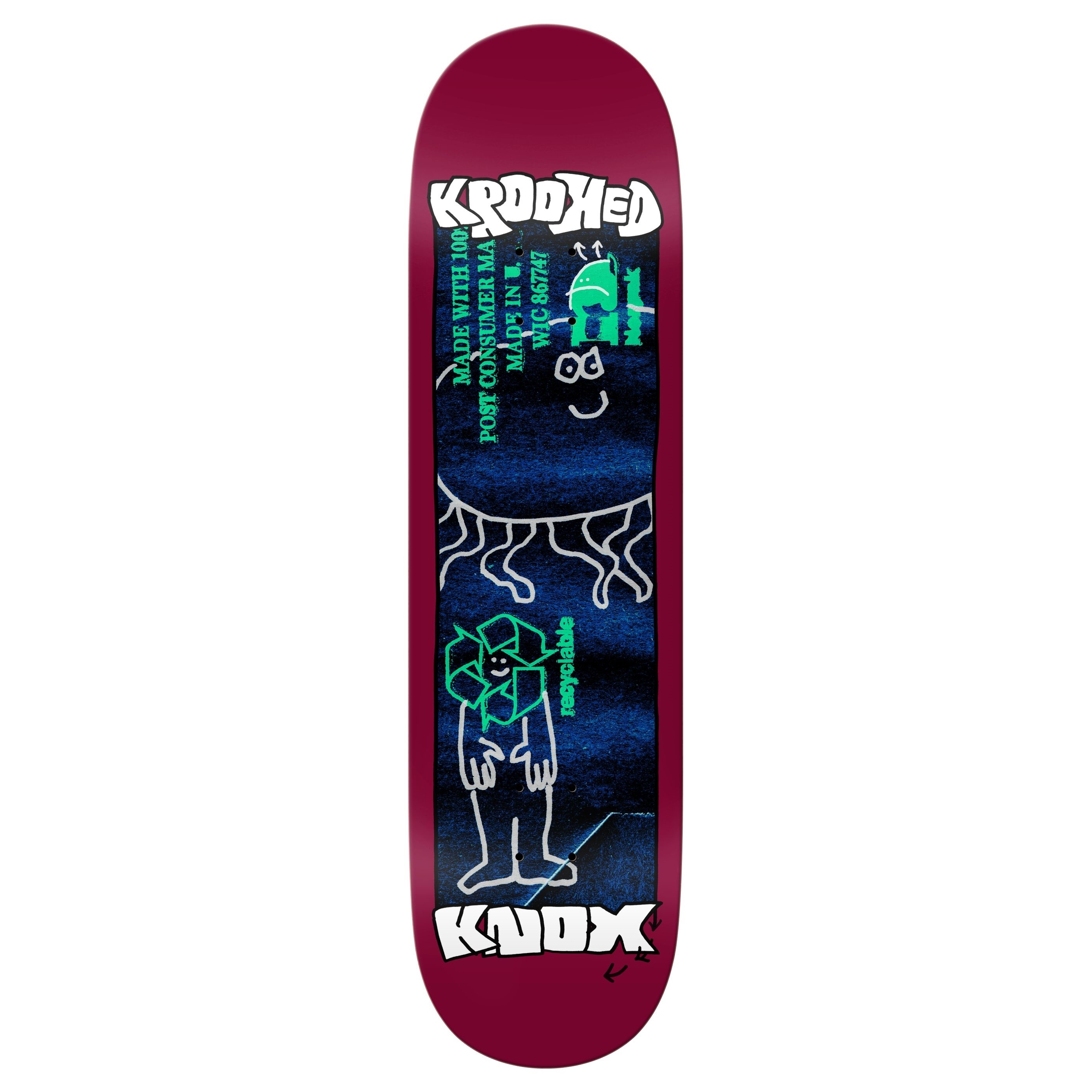 ラットスティックKROOKED RAT STICK DECK 8.0インチ ラットスティックKROOKED RAT STICK DECK 8.0インチ スケボー 飾る