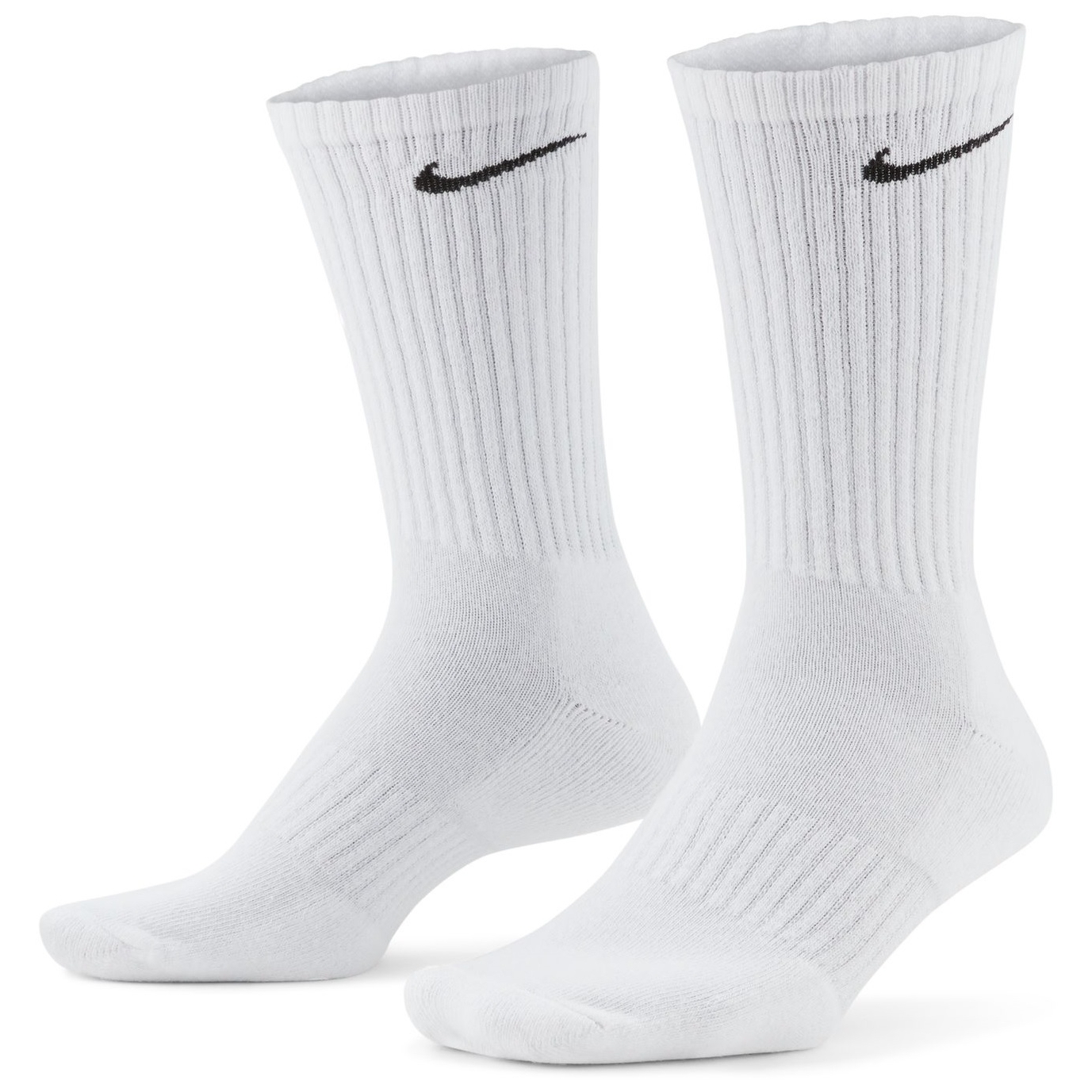 Nike SB Everyday Crew Socks (White/Black)