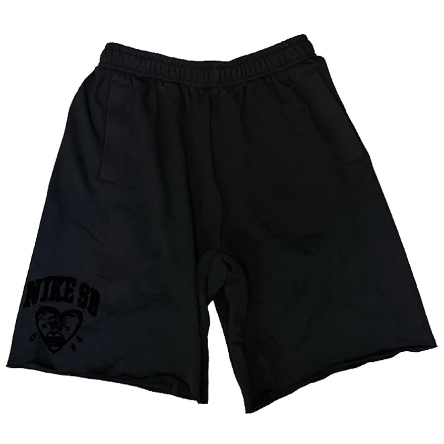 Nike SB Graphic Fleece Short (Black/Black/White)