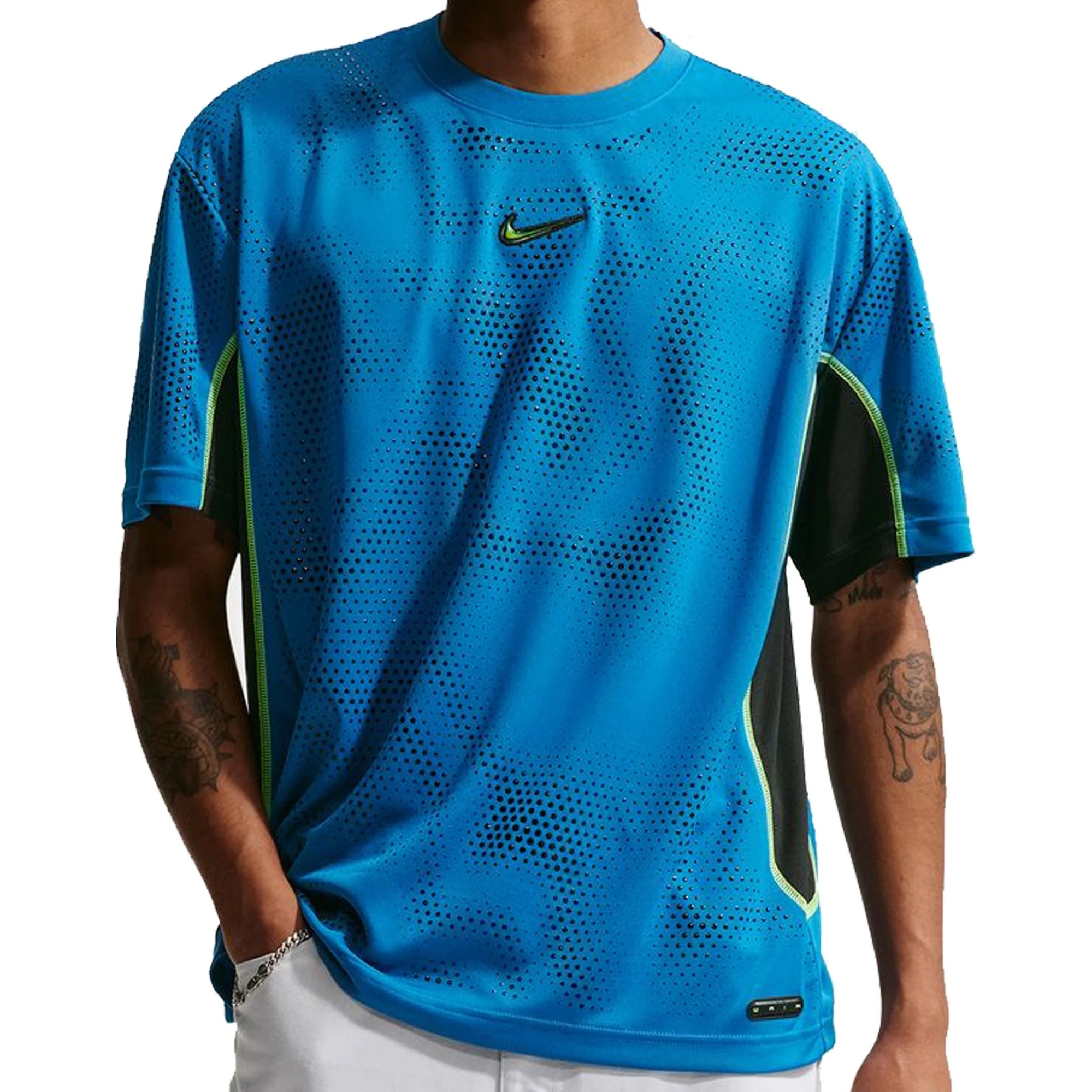 Nike SB Ishod Jersey Top (Brilliant Blue/Black)