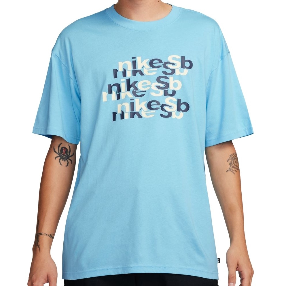 nike sb blue t shirt