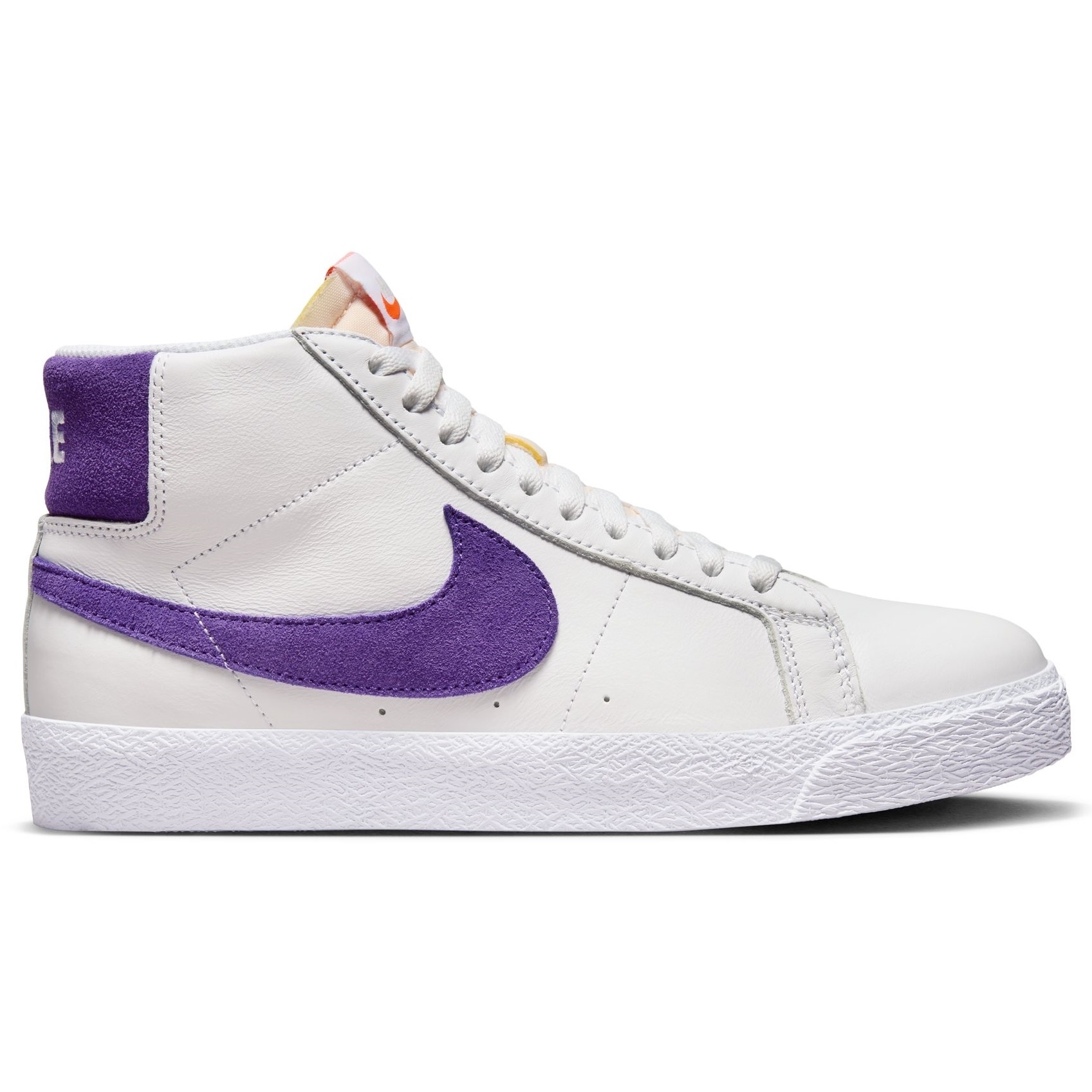Nike SB Zoom Blazer Mid ISO (White/Court Purple-White-Gum Light Brown)