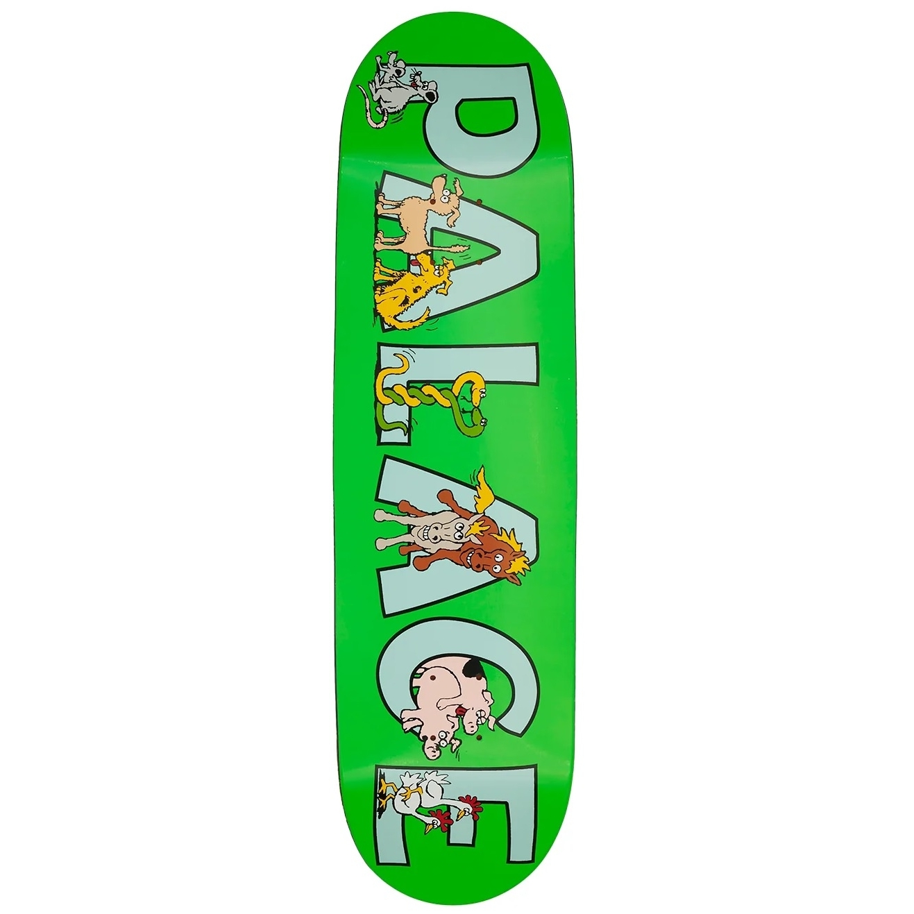 Details about   Palace Ich Bun Skateboard Deck Lot White & Green Palace Skateboards Brand New 