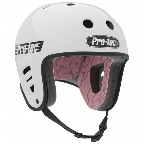 Pro-Tec Full Cut Helmet Gloss White 