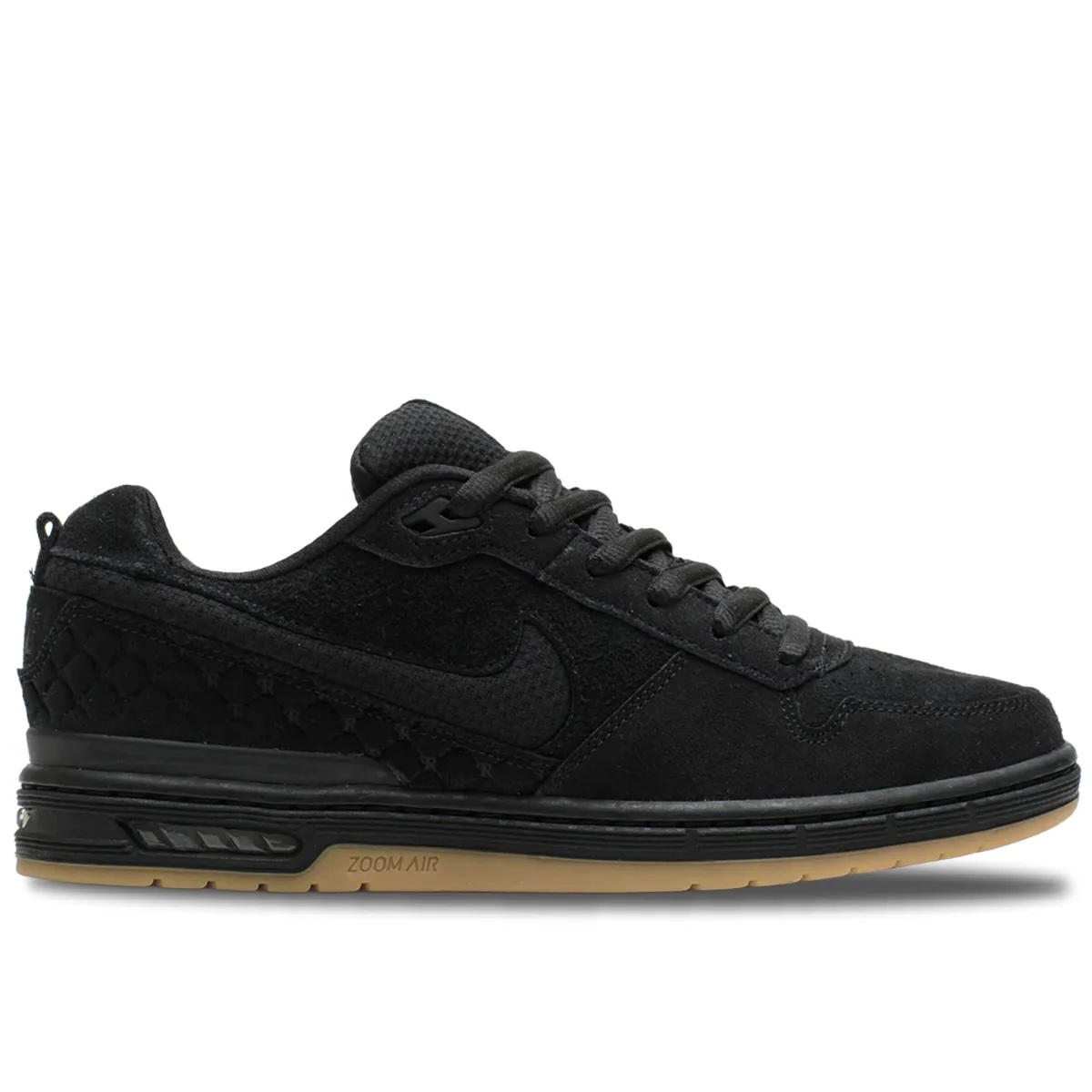 Nike SB Paul Rodriguez Zoom Air Low (Black/Black-Black-Gum Lt Brown)
