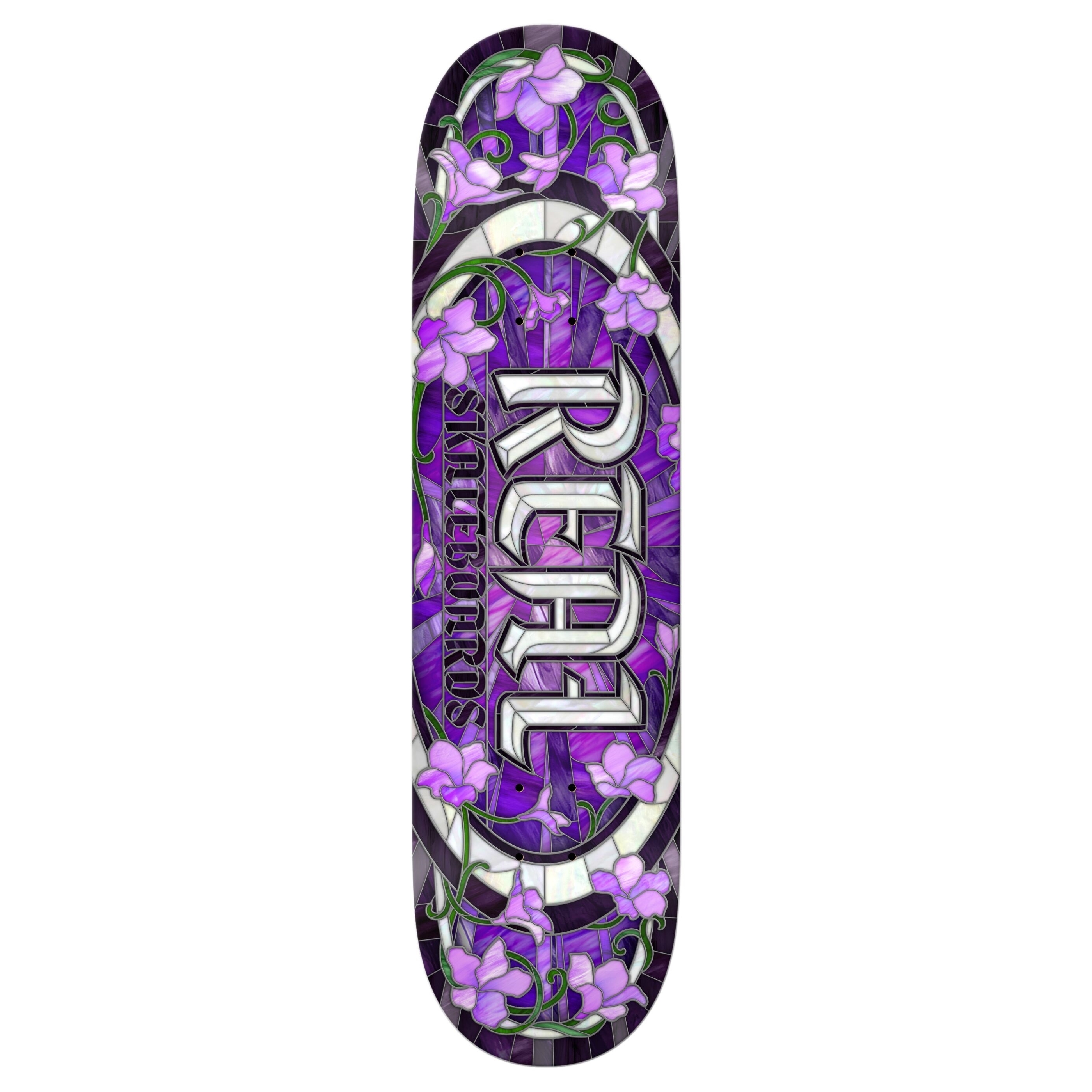 【keizo】SKULLS & FLOWER DECK (BLACK) Cowtown