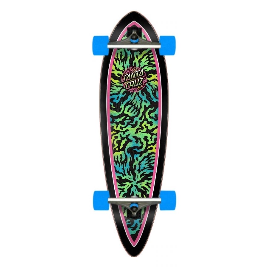 Santa Cruz Obscure Dot Pintail Longboard - Thumbnail 2