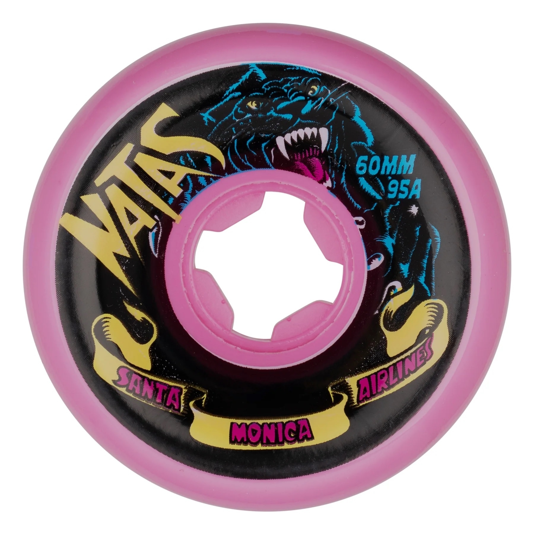 Natas Kaupas Panther Vomits Wheels (Pink)