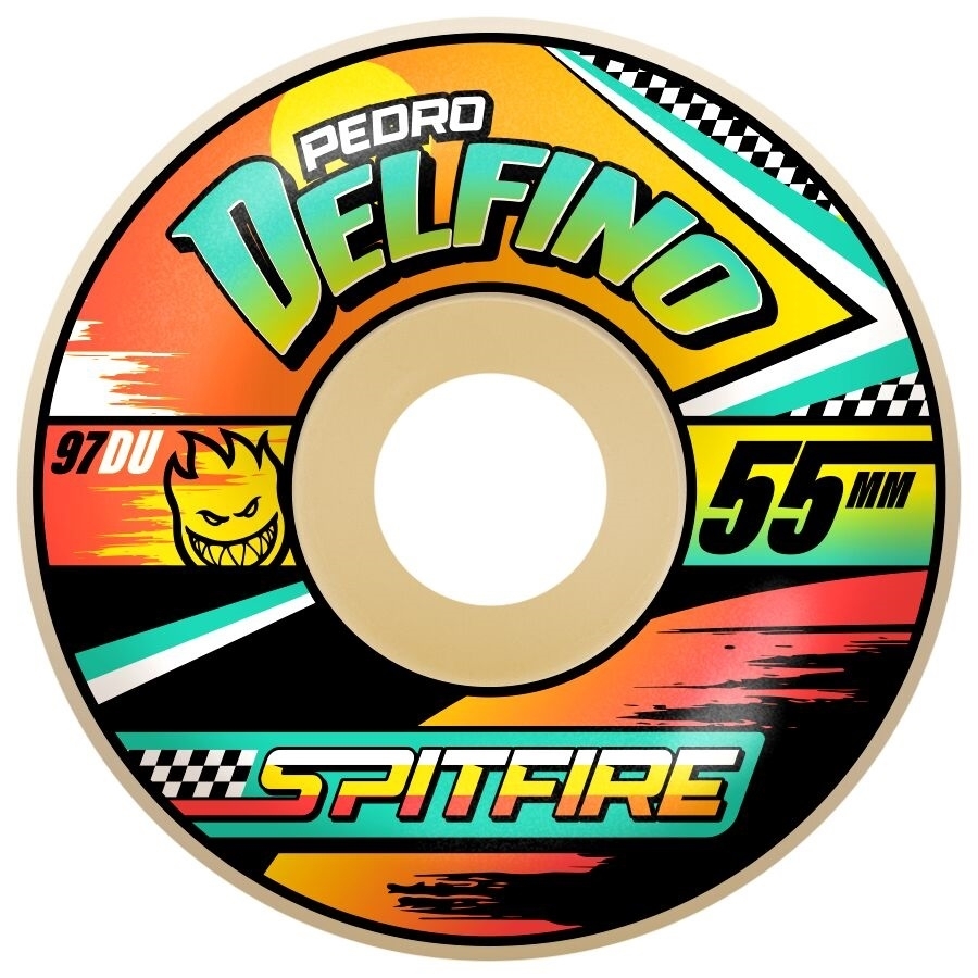 Amazon.com : Spitfire Skateboard Wheels 57mm F4 97A Pedro