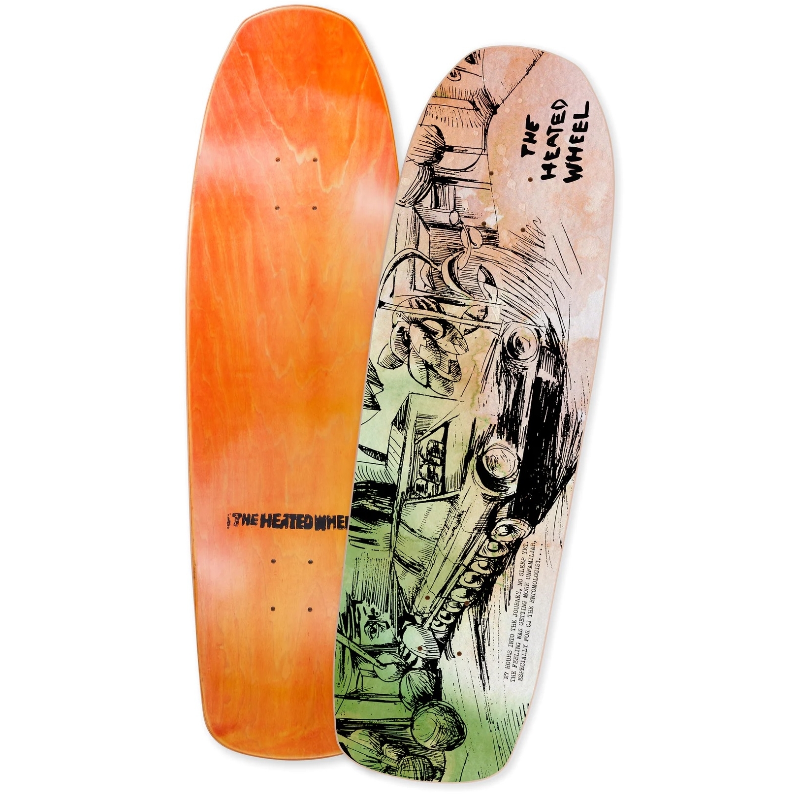 スケートボード The Heated Wheel 9.5 The Heated Wheel 9.5