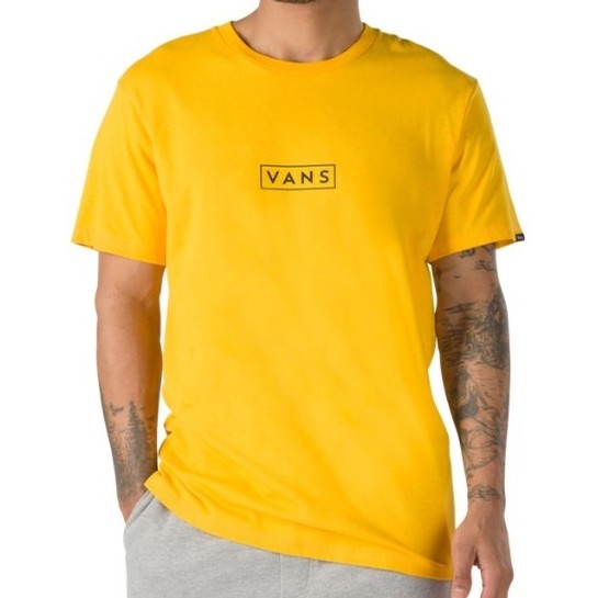 vans yellow tee
