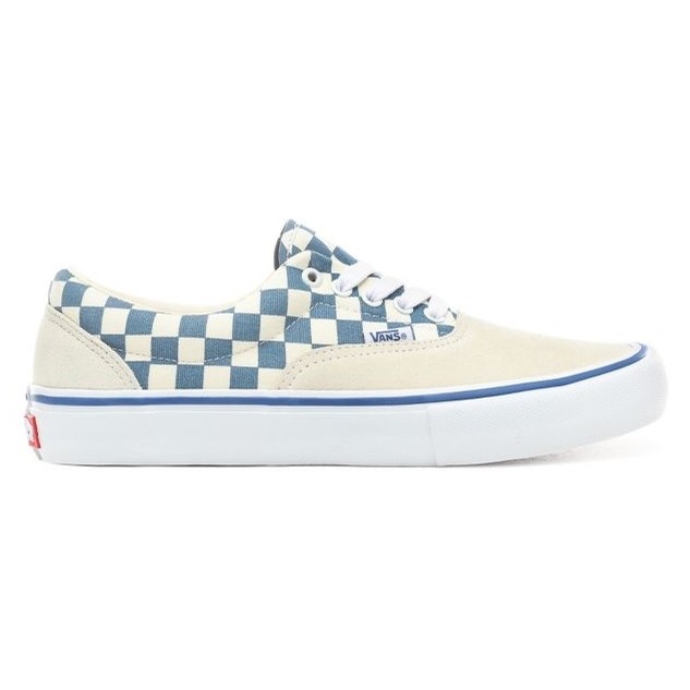 blue vans with checkers