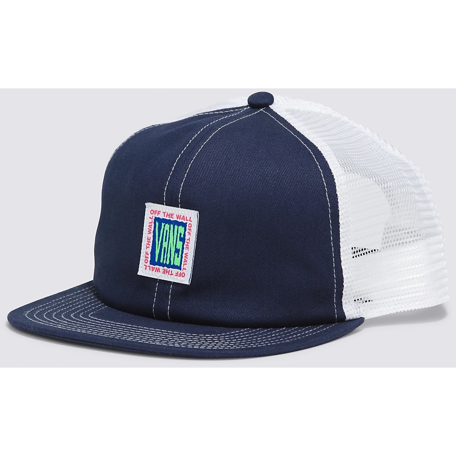 Higher Place Unstructured Trucket Hat (Dress Blues)