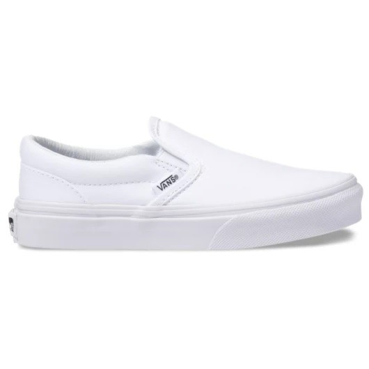 Kids Classic Slip-On (True White)