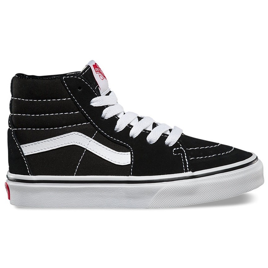 youth vans black