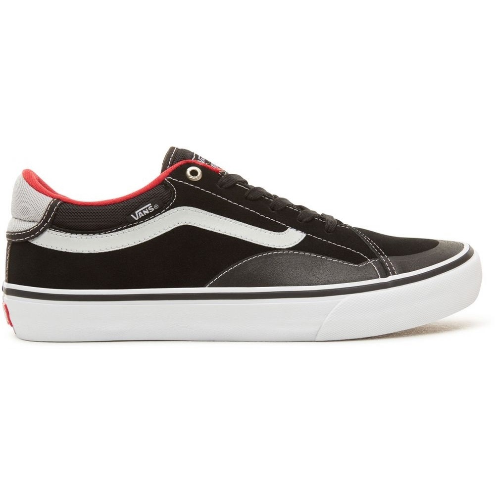 vans kids black and white