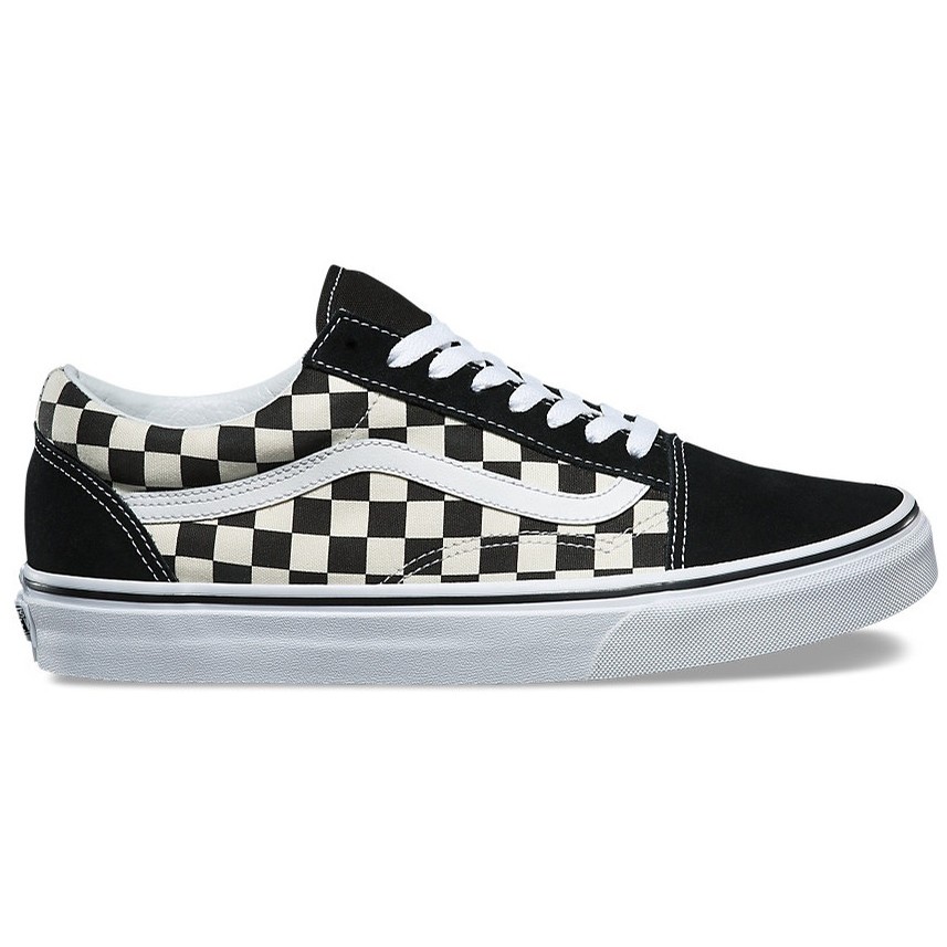 vans primary check old skool shoes