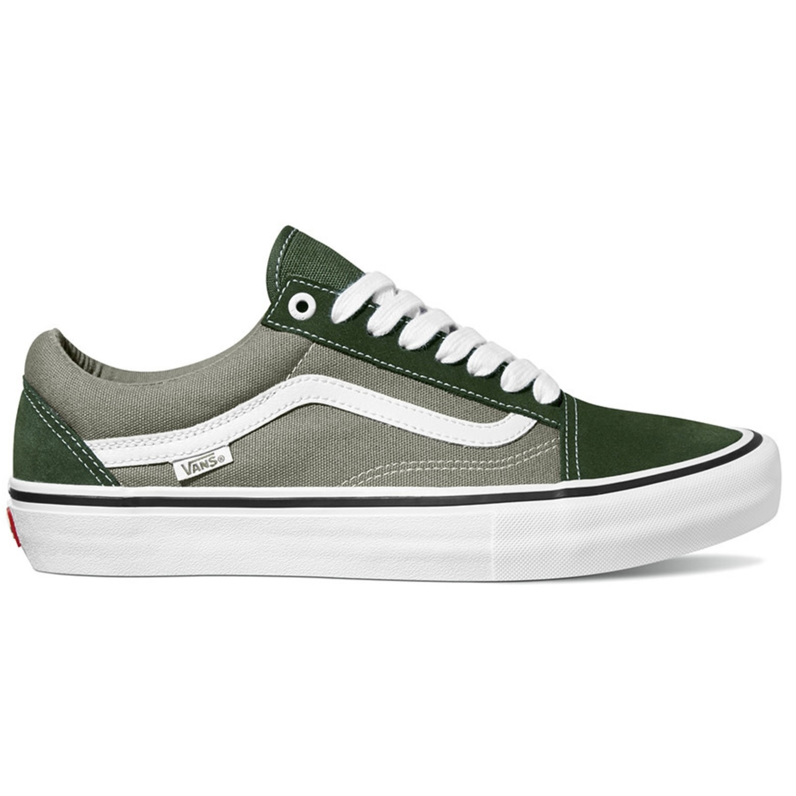 forest green old skool vans