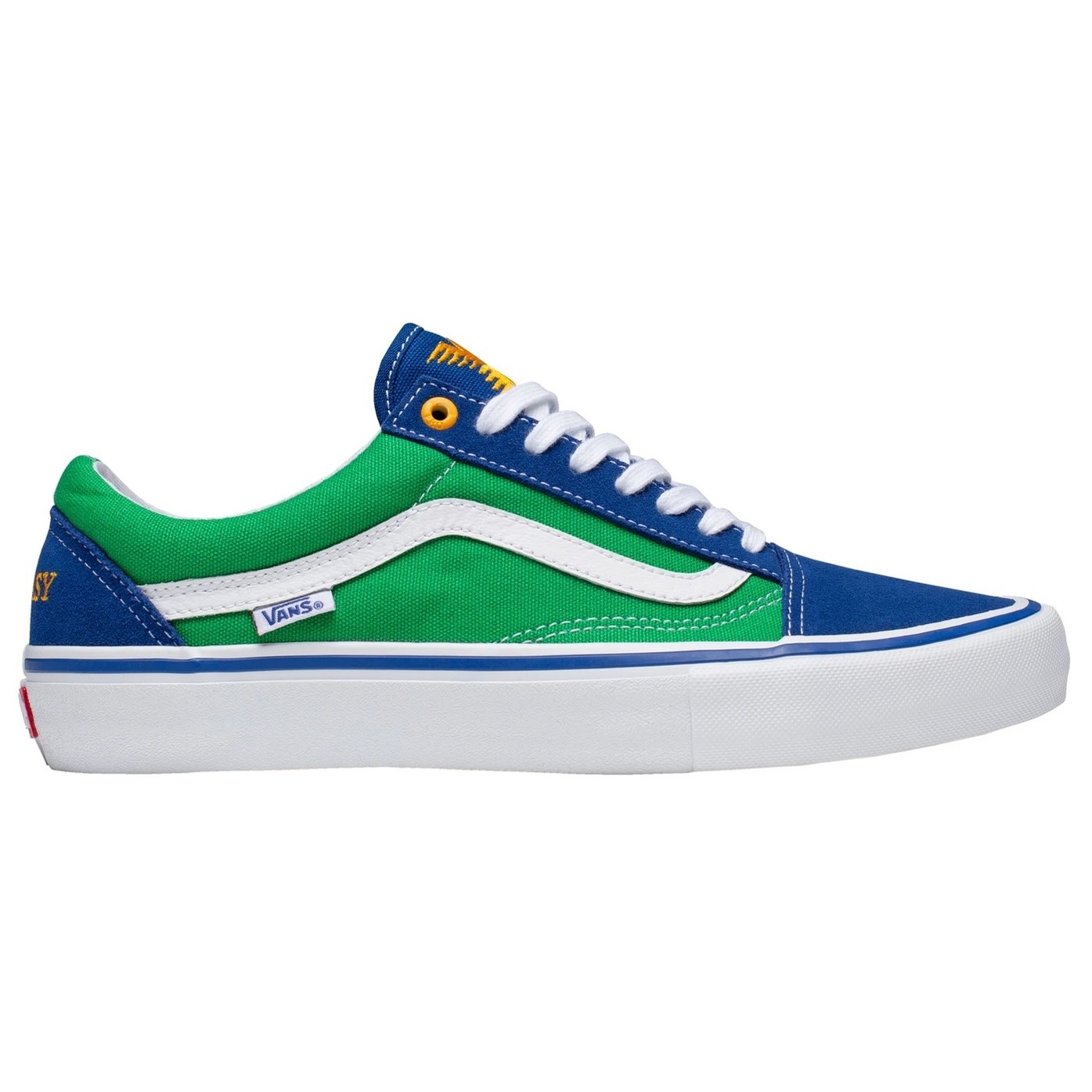 vans blue and green