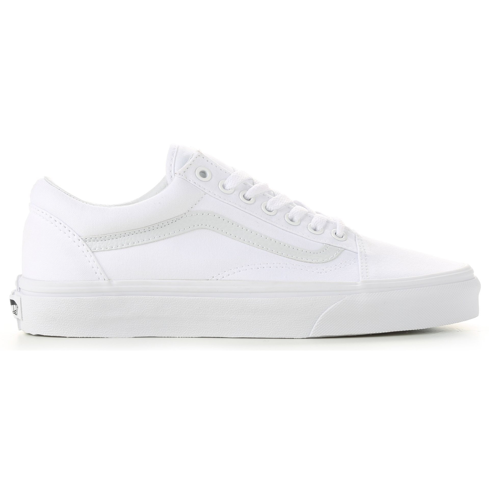 all white vans old skool