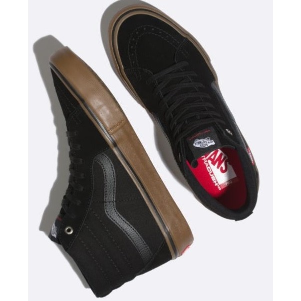 sk8 hi pro black gum