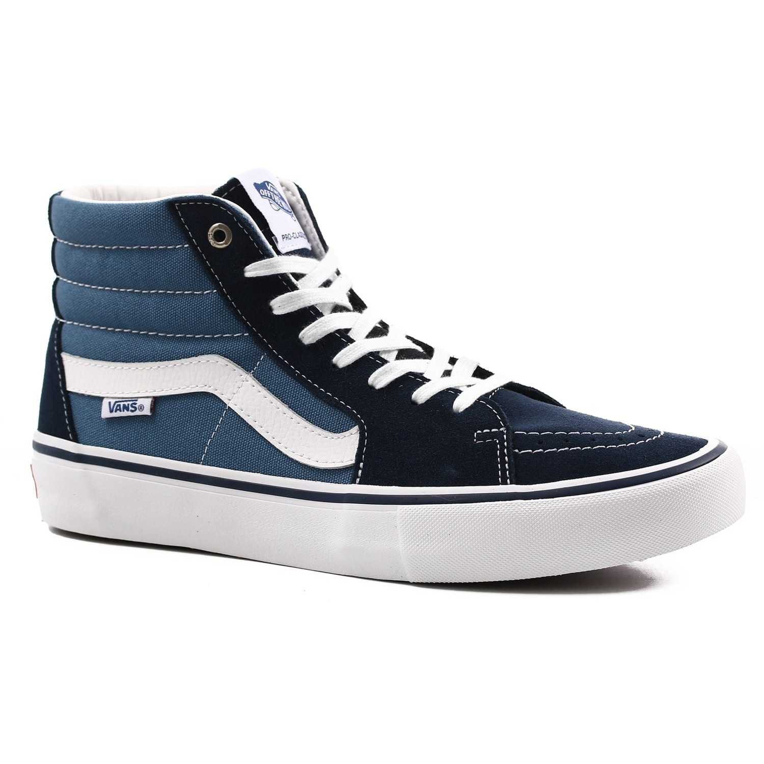 sk8 hi vans navy