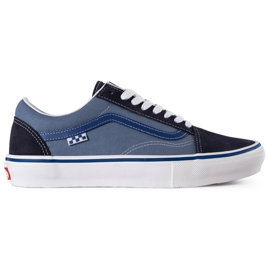 Blue vans skate shoes sales