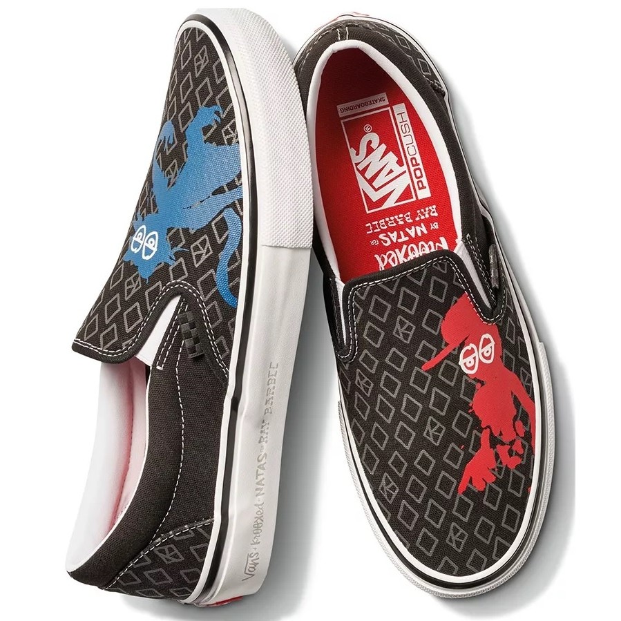 skateboarding slip ons
