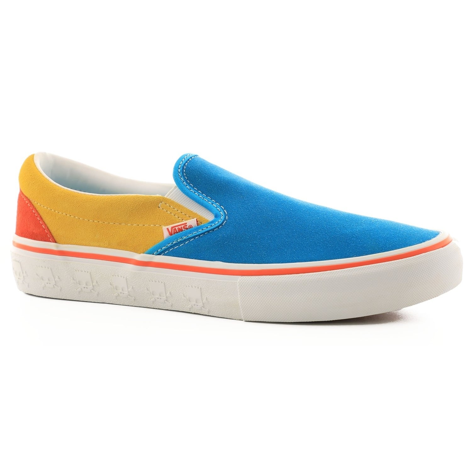 blue yellow vans