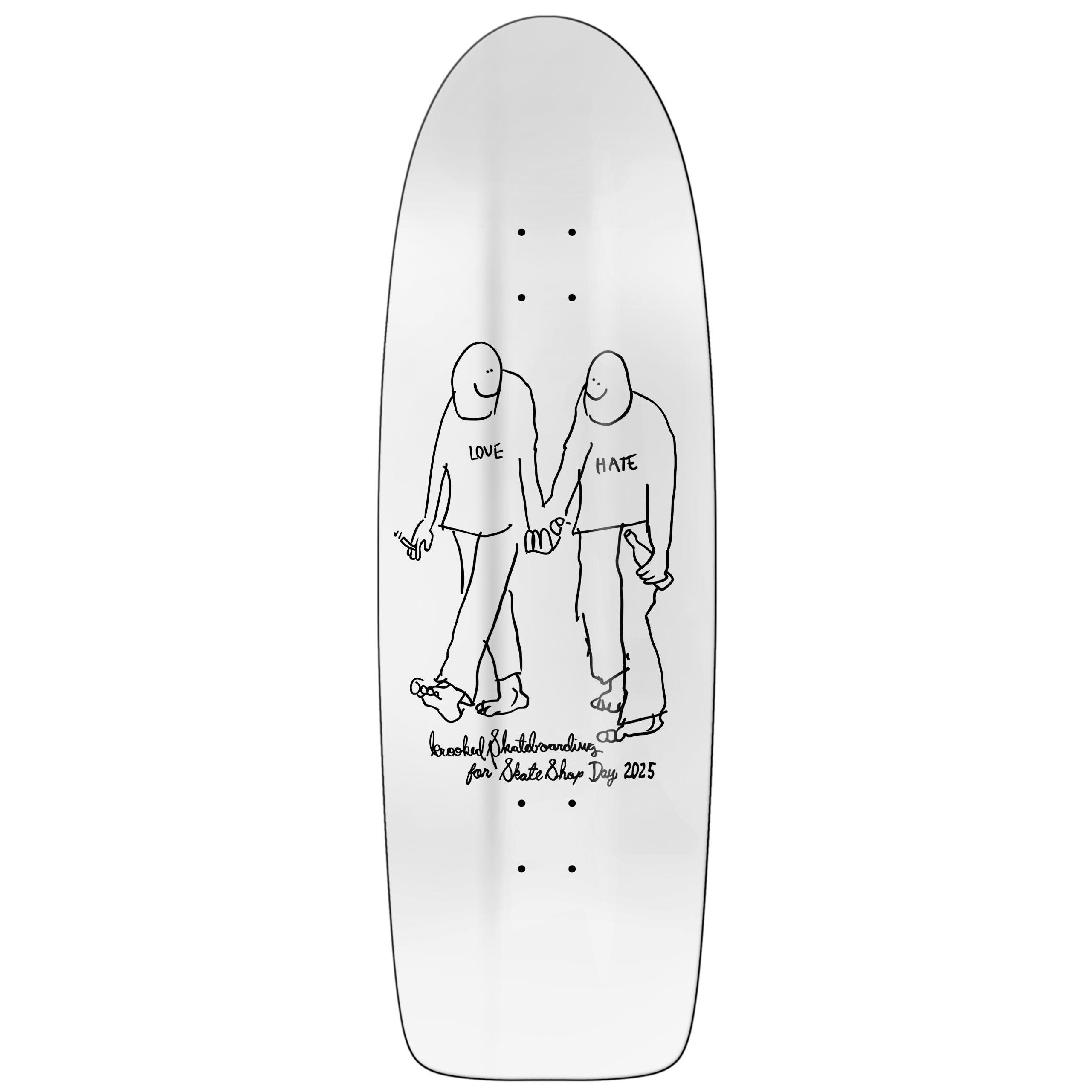 スケートボード KROOKED skateshop day BEAMER / 10.75 Cowtown