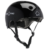 PRO-TEC CLASSIC SKATE HELMET S マットブラック Cowtown